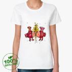 Женская футболка органик