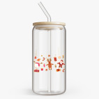 Банка с бамбуковой крышкой