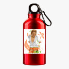 Металлическая бутылка 400 мл UV-DTF