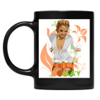 Кружка цветная UV-DTF