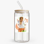 Банка с бамбуковой крышкой