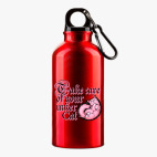 Металлическая бутылка 400 мл UV-DTF