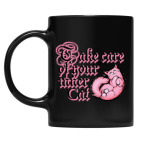 Кружка цветная UV-DTF