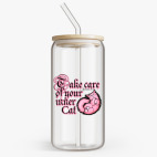 Банка с бамбуковой крышкой