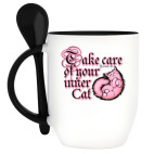 Кружка с ложкой