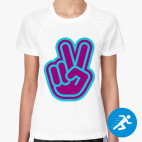 Женская спортивная футболка