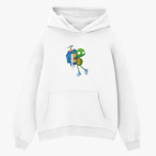 Толстовка худи оверсайз