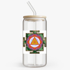 Банка с бамбуковой крышкой