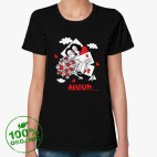 Женская футболка органик