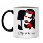 Кружка двухцветная