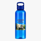 Прозрачная спортивная бутылка