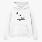 Толстовка худи оверсайз