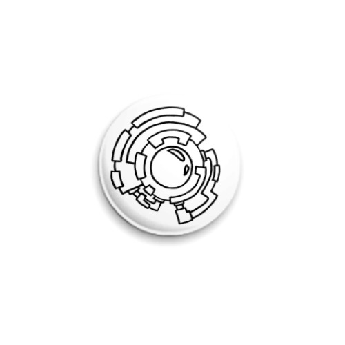 Значок 25мм mechanical module 1.2