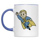 Двухцветная кружка Fallout