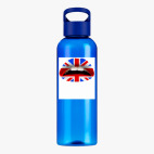 Прозрачная спортивная бутылка