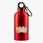 Металлическая бутылка 400 мл UV-DTF