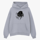 Толстовка худи оверсайз