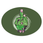 Средний палец мертвеца