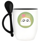 Кружка с ложкой