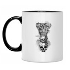 Кружка двухцветная