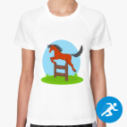 Женская спортивная футболка