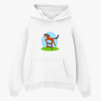 Толстовка худи оверсайз