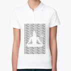 Женская рубашка поло