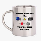 Кружка металлическая