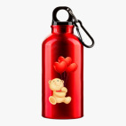 Металлическая бутылка 400 мл UV-DTF