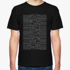 Классическая футболка Cat Division Unknown Pleasures
