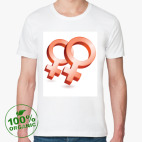 Мужская футболка органик