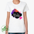 Женская футболка органик