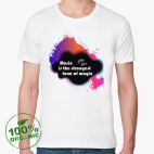 Мужская футболка органик