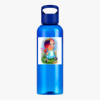 Прозрачная спортивная бутылка