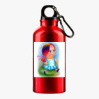 Металлическая бутылка 400 мл UV-DTF