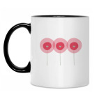 Кружка двухцветная