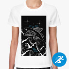 Женская спортивная футболка