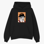 Толстовка худи оверсайз