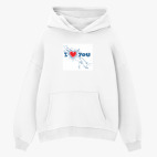 Толстовка худи оверсайз