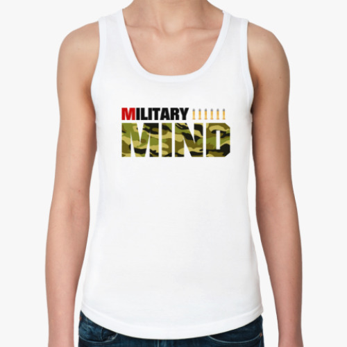 Женская майка Military MIND