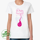 Женская футболка органик