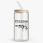 Банка с бамбуковой крышкой