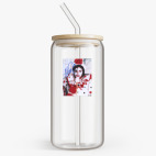 Банка с бамбуковой крышкой