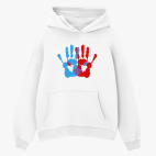 Толстовка худи оверсайз