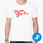 Мужская спортивная футболка