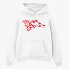 Толстовка худи оверсайз