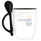 Кружка с ложкой