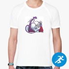 Мужская спортивная футболка