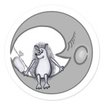 Ежик на луне