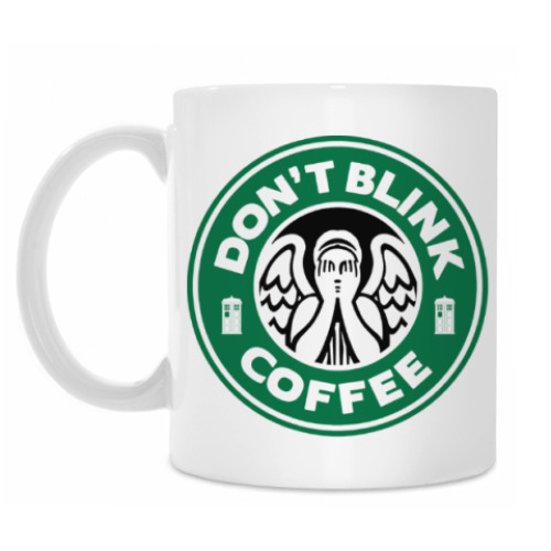 Кружка Don't blink coffee DOCTOR WHO